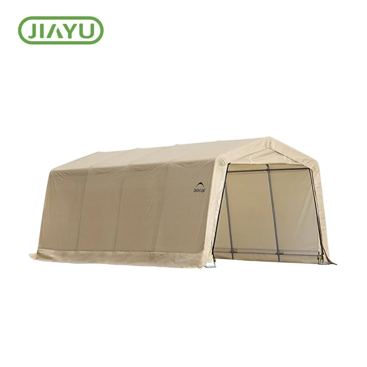 All-weather car shelter canopy
