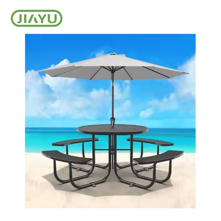 Komersyal na bakal mesh picnic table