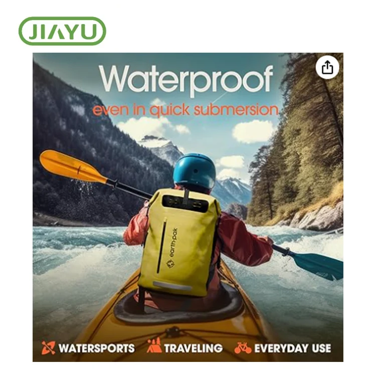 Hindi tinatagusan ng tubig dry backpack duffel bag