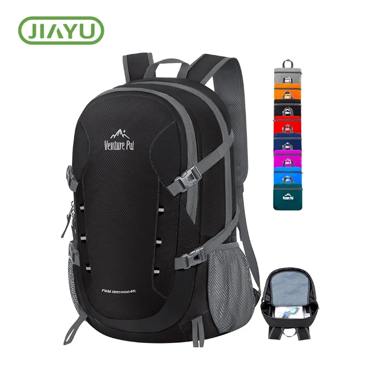 Hindi tinatagusan ng tubig na hiking na natitiklop na backpack